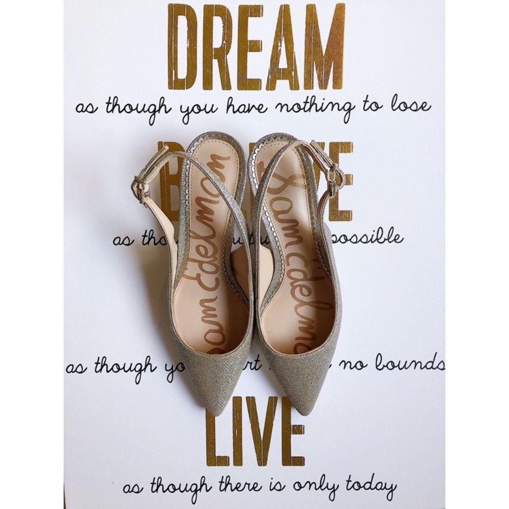 Sam Edelman Gold Heels